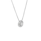 LUMINOUS GLINT SILVER PENDANT