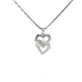LOCKED IN LOVE SILVER PENDANT CHAIN