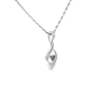 NIGHT EMBERS SILVER PENDANT CHAIN