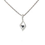 NIGHT EMBERS SILVER PENDANT CHAIN