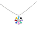 HAPPY PETALS SILVER PENDANT CHAIN