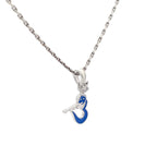FLUTE OF LOVE OM SILVER PENDANT CHAIN