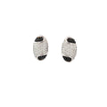 BLACK ICE SILVER EARRINGS