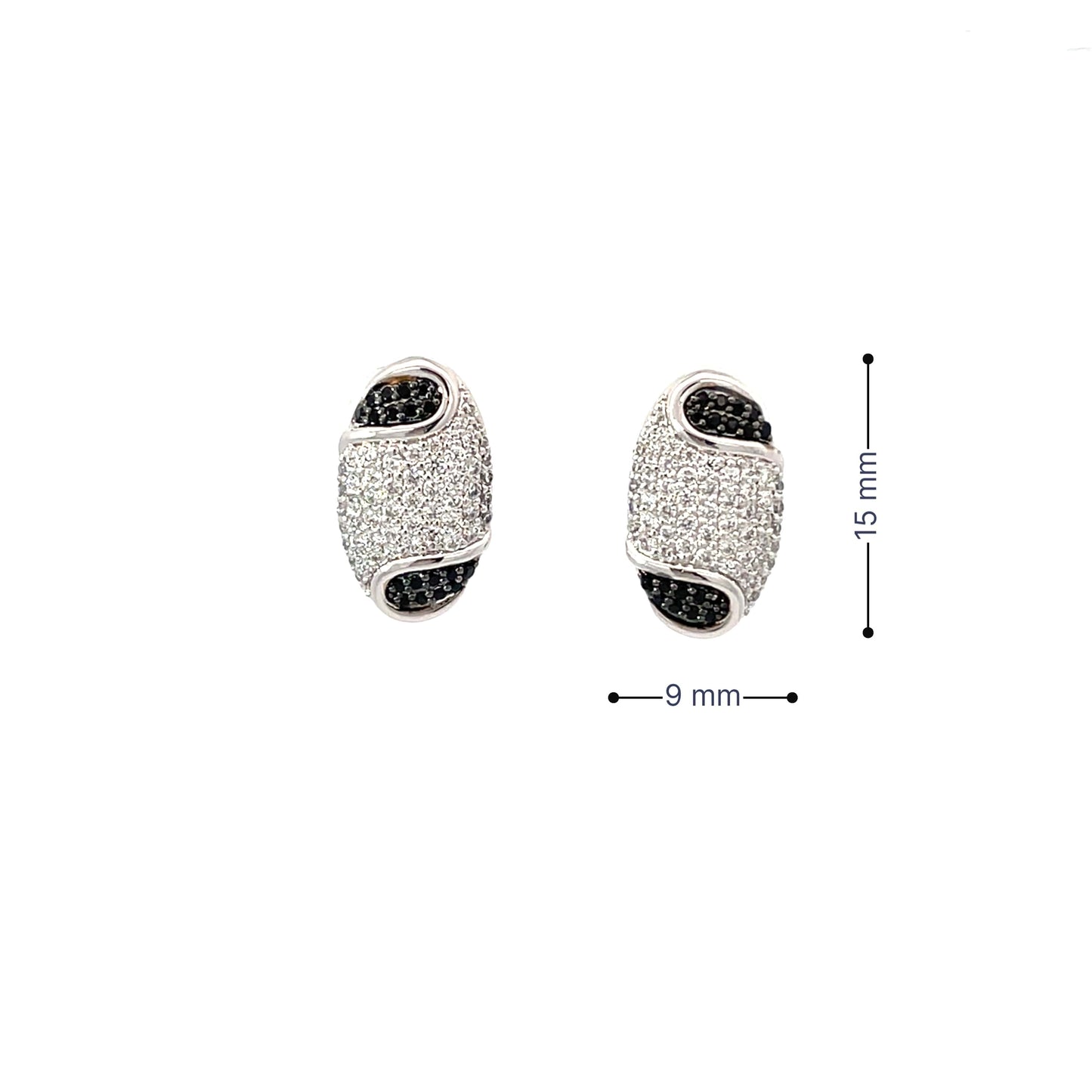 SILVER EARRING-XOPE1006