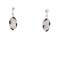 LUXE WAVE SILVER EARRINGS