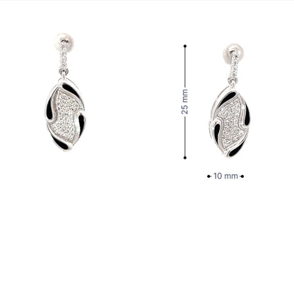 SILVER EARRING-XOPE1008