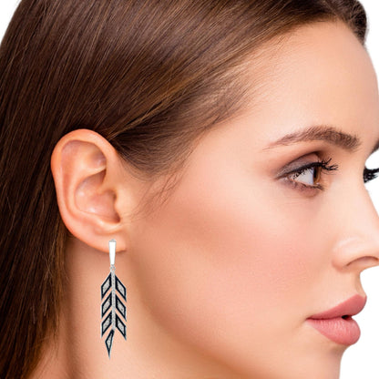 SILVER EARRING-XOPE1012