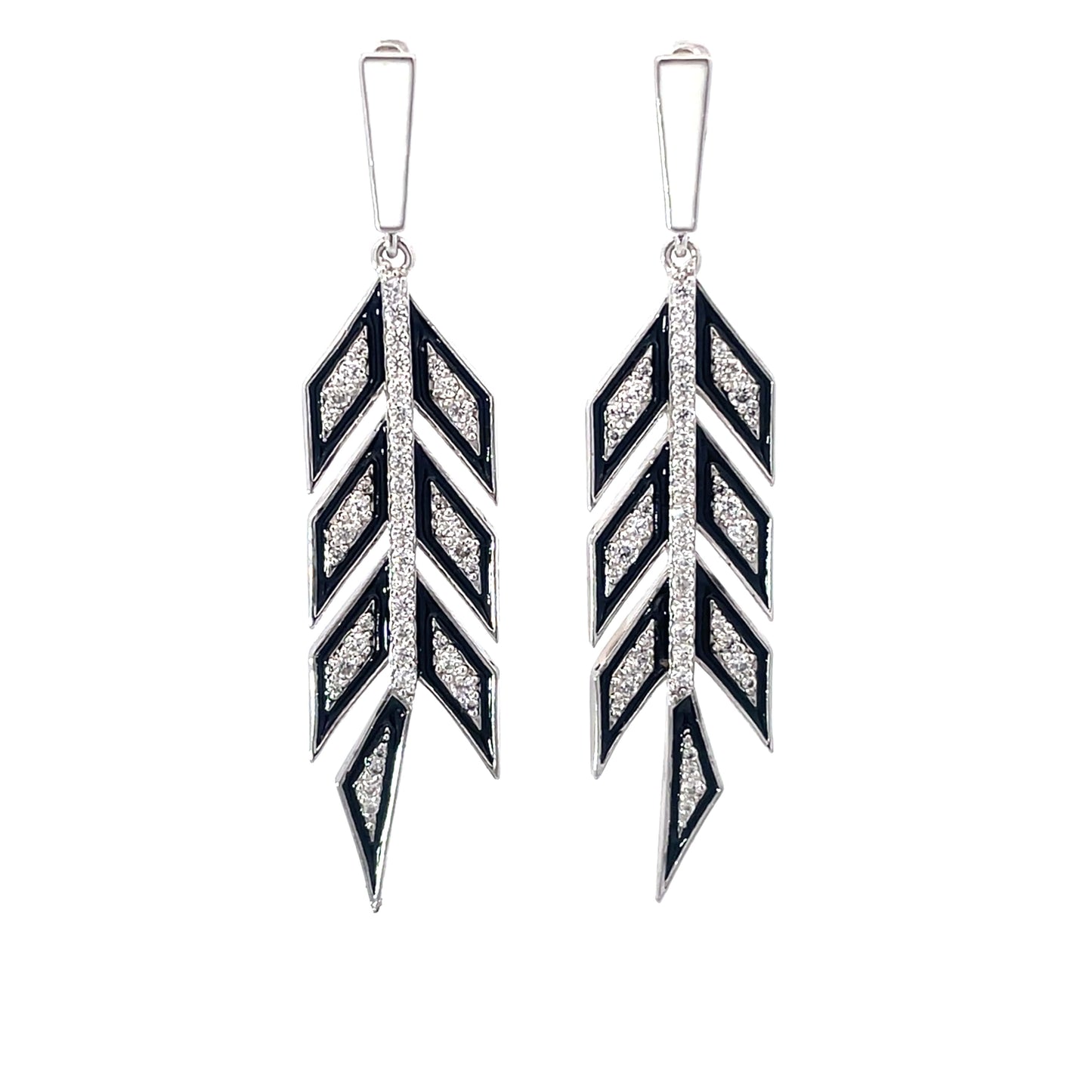 SILVER EARRING-XOPE1012
