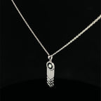 CELESTIAL EYE SILVER PENDANT CHAIN