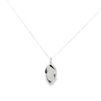 LUXE WAVE SILVER PENDANT