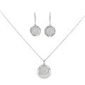 STELLAR HEXA SILVER PENDANT SET