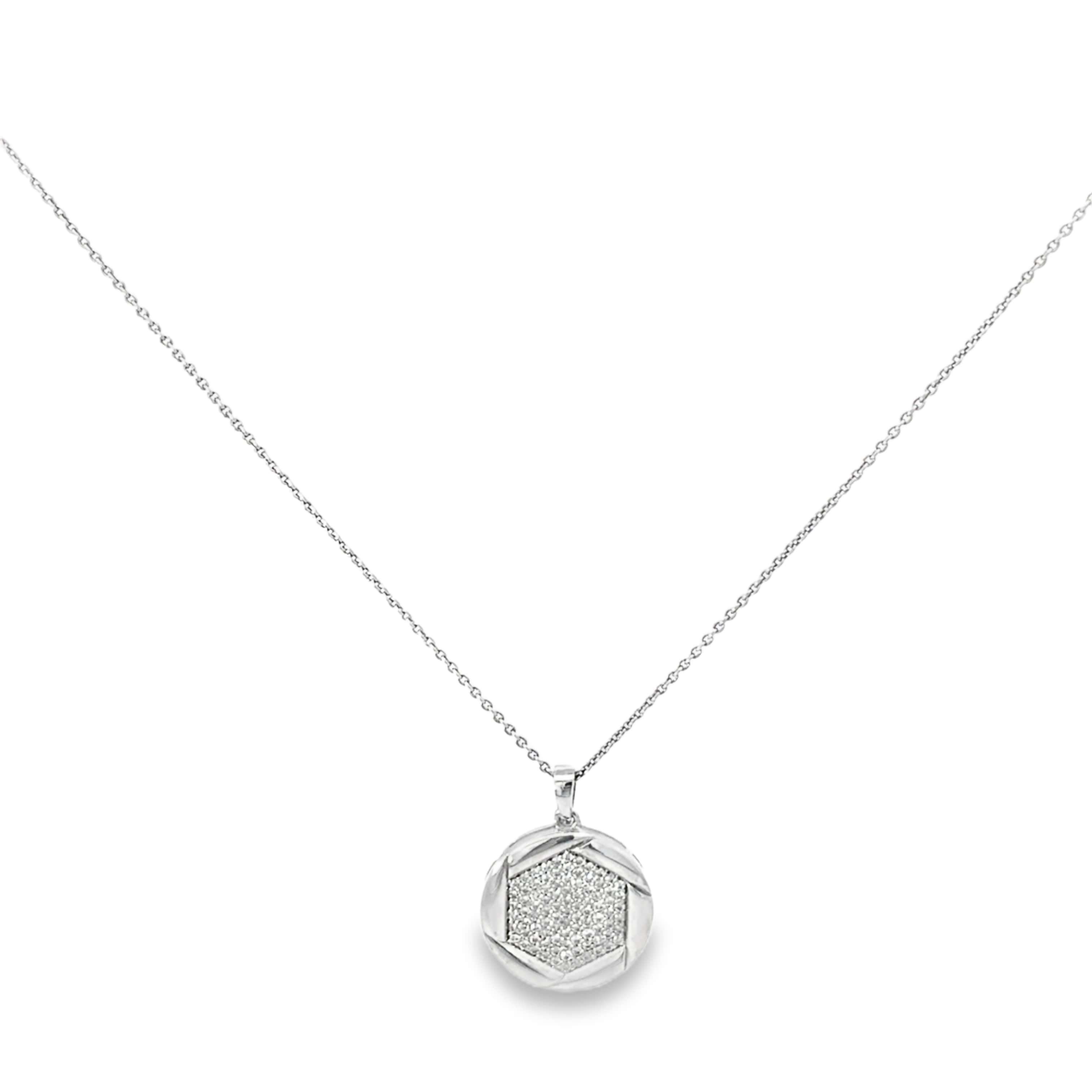 STELLAR HEXA SILVER PENDANT
