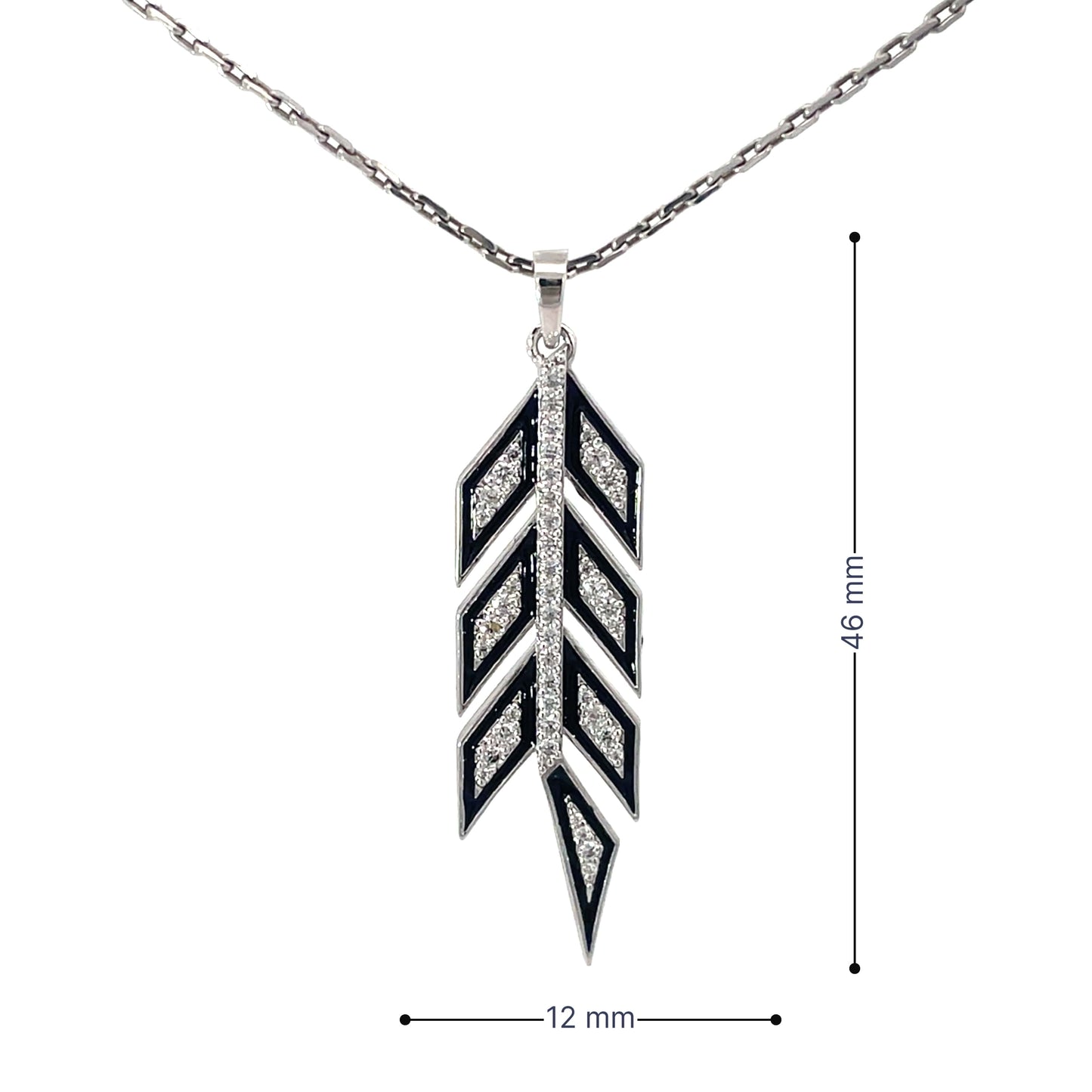 SILVER PENDANT SET-XOPS1012E