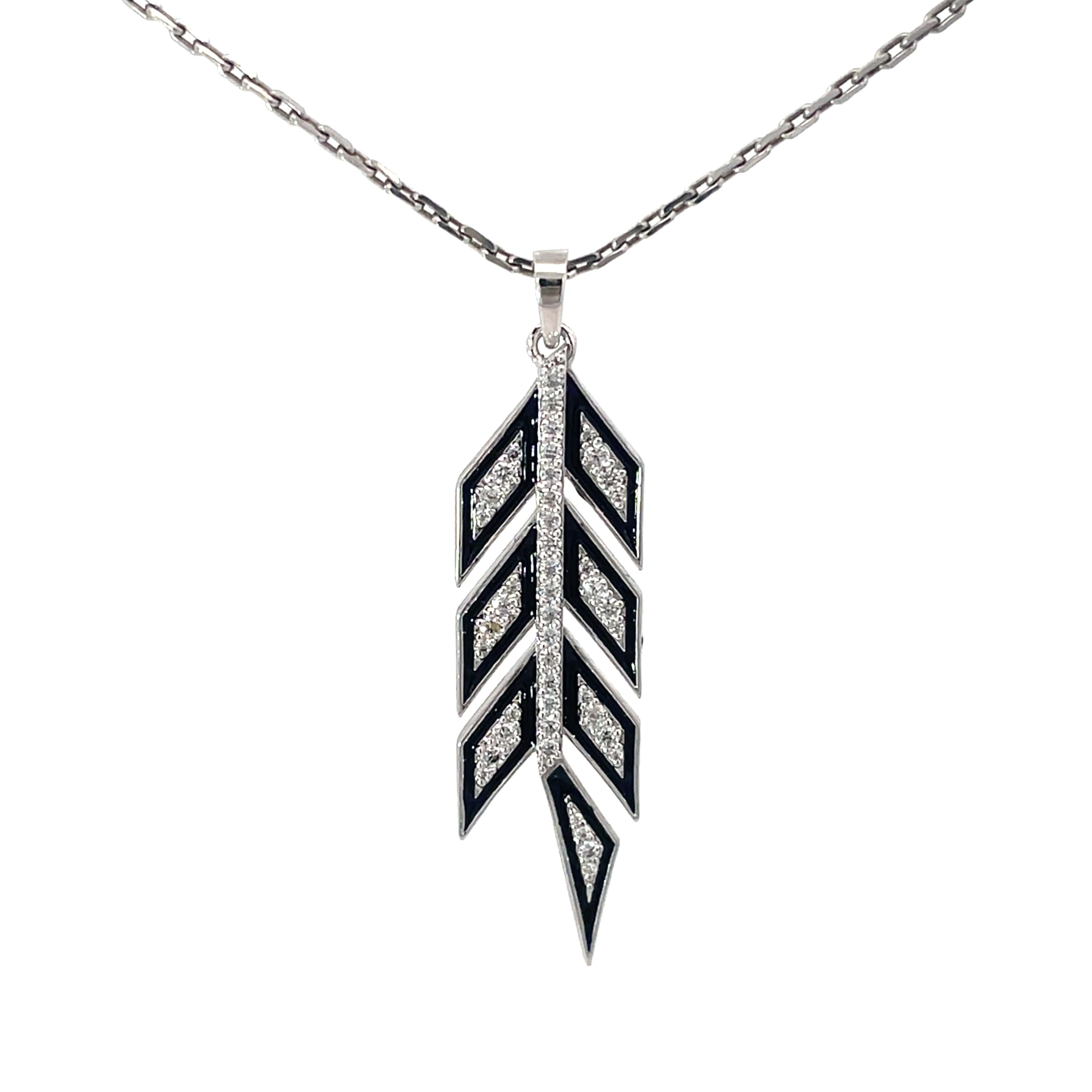 TRIBAL GLINT SILVER PENDANT