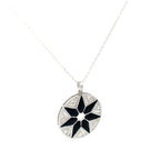 CELESTIAL NOIR SILVER PENDANT