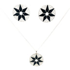 CELESTIAL NOIR SILVER PENDANT SET