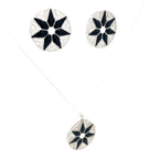 CELESTIAL NOIR SILVER PENDANT SET