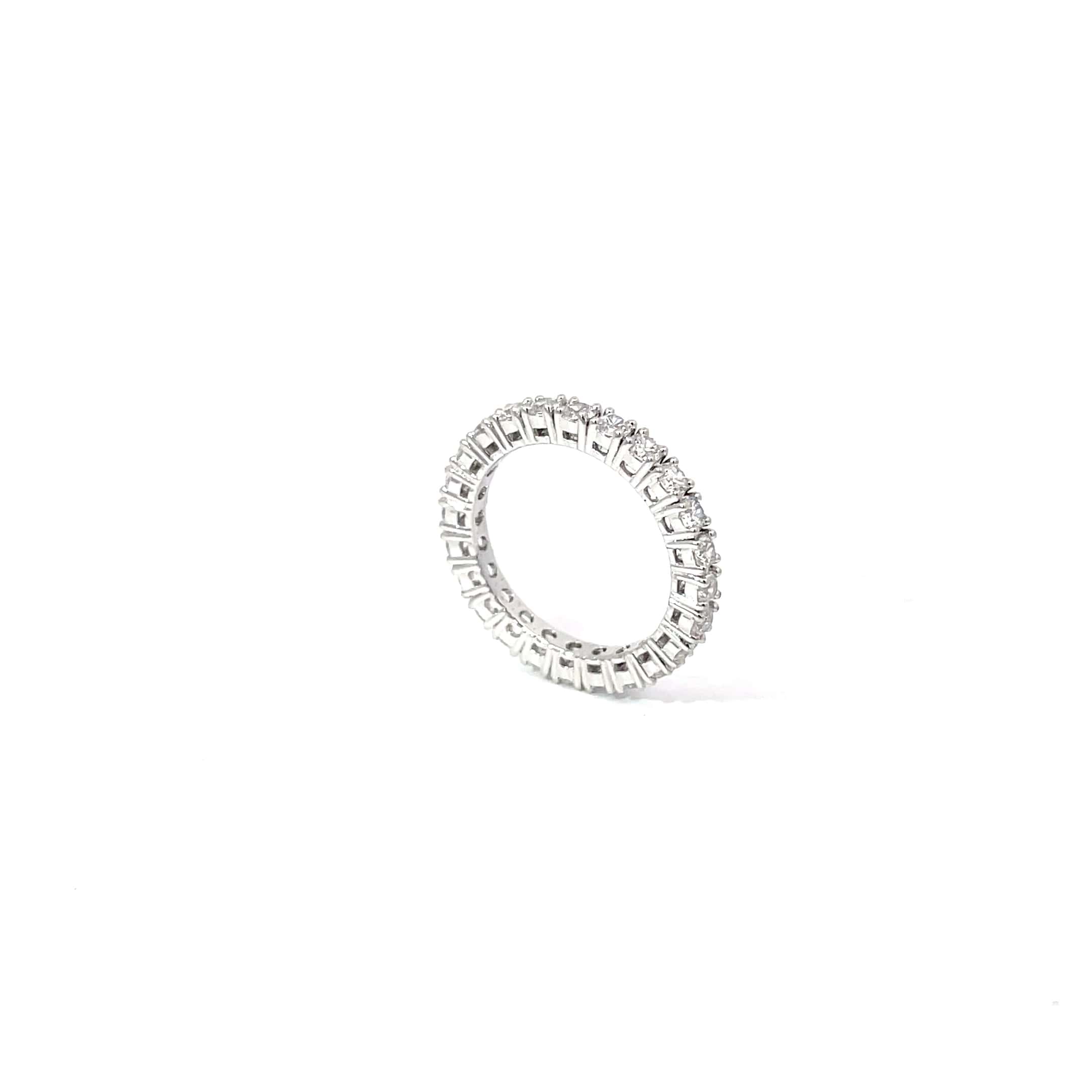 ETERNITY SHINE SILVER RING