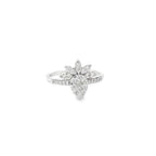 BERRY BLOOM SILVER RING