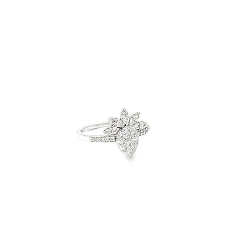 BERRY BLOOM SILVER RING