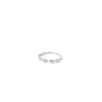 WAVE DESIGN SILVER BAND RING