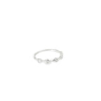 WAVE DESIGN SILVER BAND RING