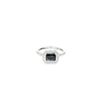 BLACK MAGIC SPARK SILVER RING