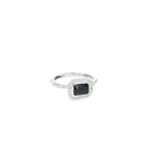 BLACK MAGIC SPARK SILVER RING