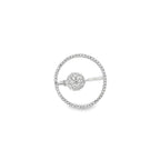 ARTSY ORBIT STYLE RING IN SILVER