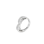 LOVE INSPIRED DIAMOND LOOK SILVER RING