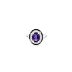 DUSK QUEEN SILVER RING