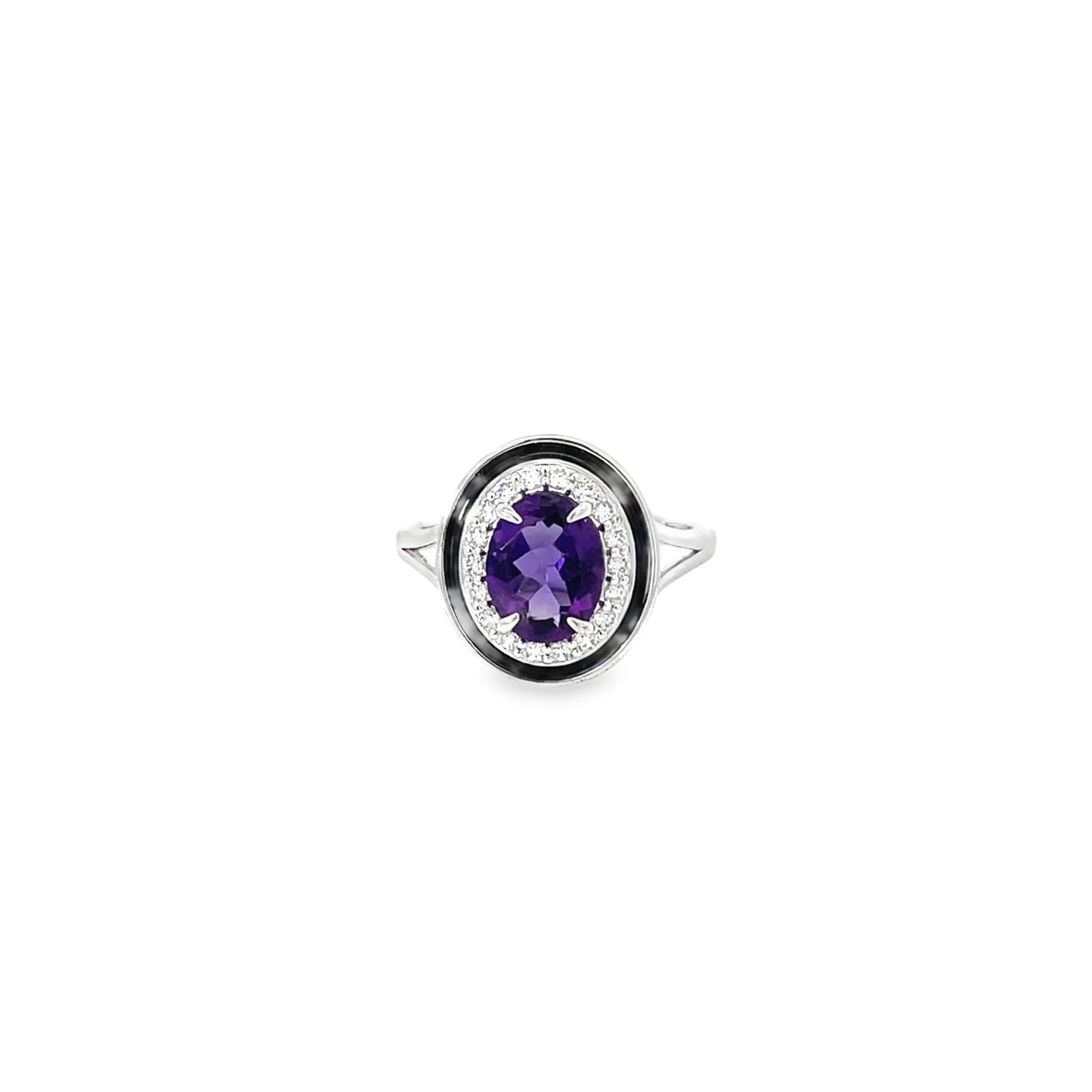 DUSK QUEEN SILVER RING
