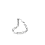 MODERN GLINT SILVER RING