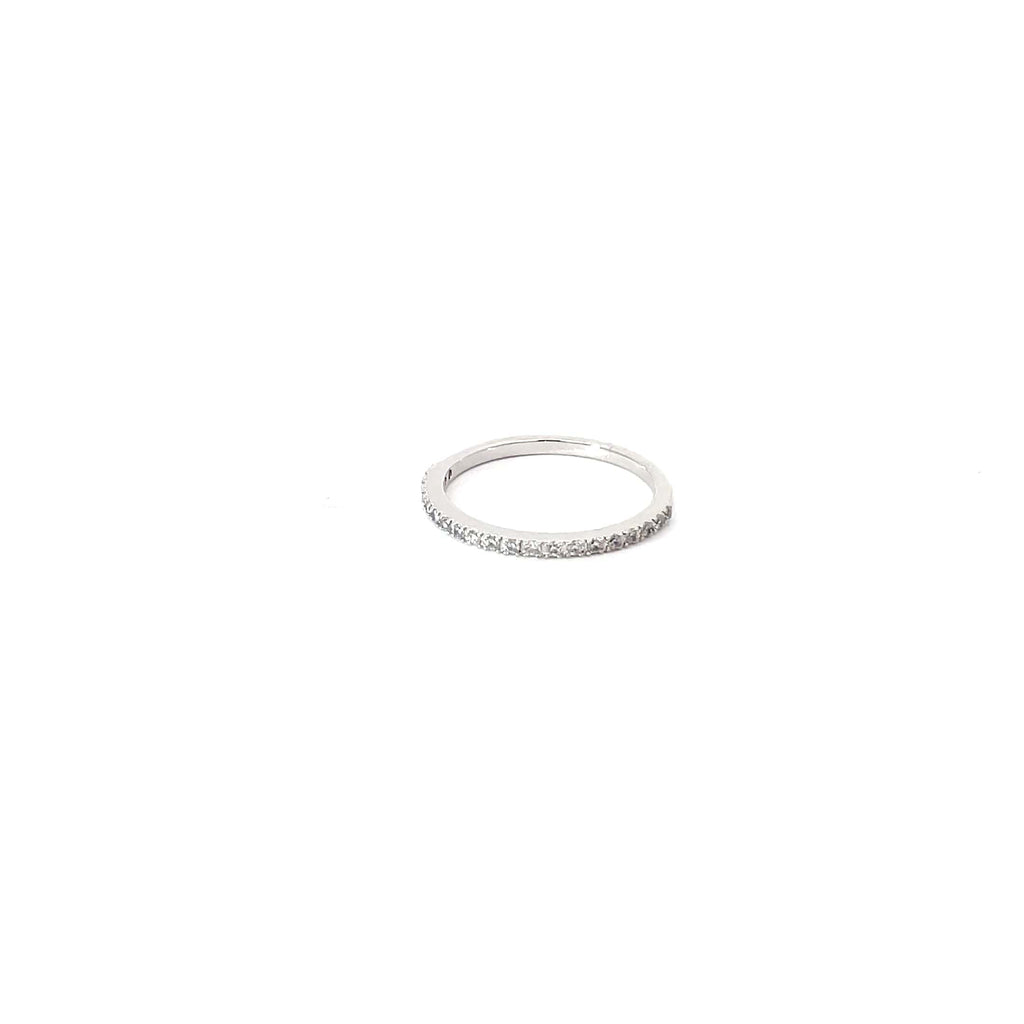 MODERN GLIMMER SILVER BAND