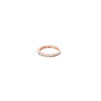 LOVE ETCH ROSE GOLD BAND