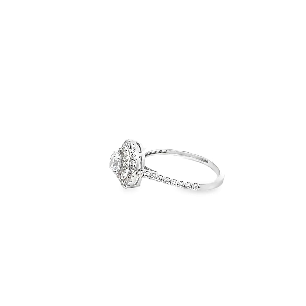 ELEGANCE IN BLOOM SILVER RING