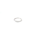 TRIPLE DAZZLE SILVER RING
