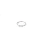 TRIPLE DAZZLE SILVER RING