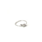 LOVING TIES KNOT SILVER RING