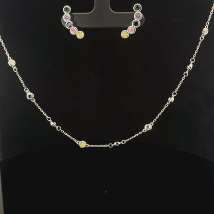SILVER HARMONY GEMS SET
