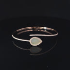 SILVER PEARL DEW BRACELET