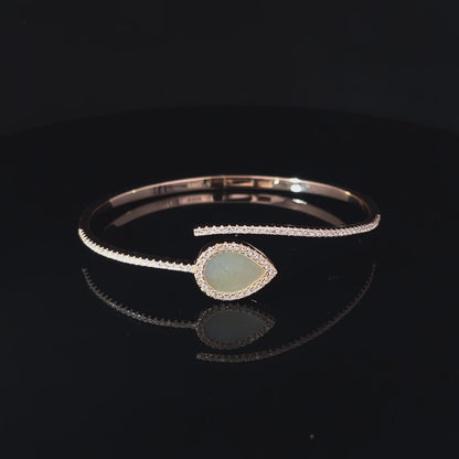 SILVER PEARL DEW BRACELET