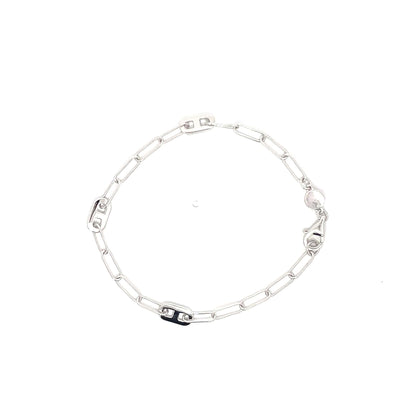 CHAINLINK SILVER BRACELET