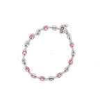 SCARLET LINK SILVER BRACELET
