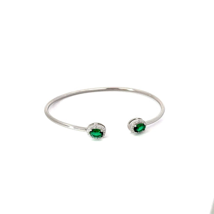 SILVER FOREST GLOW CUFF