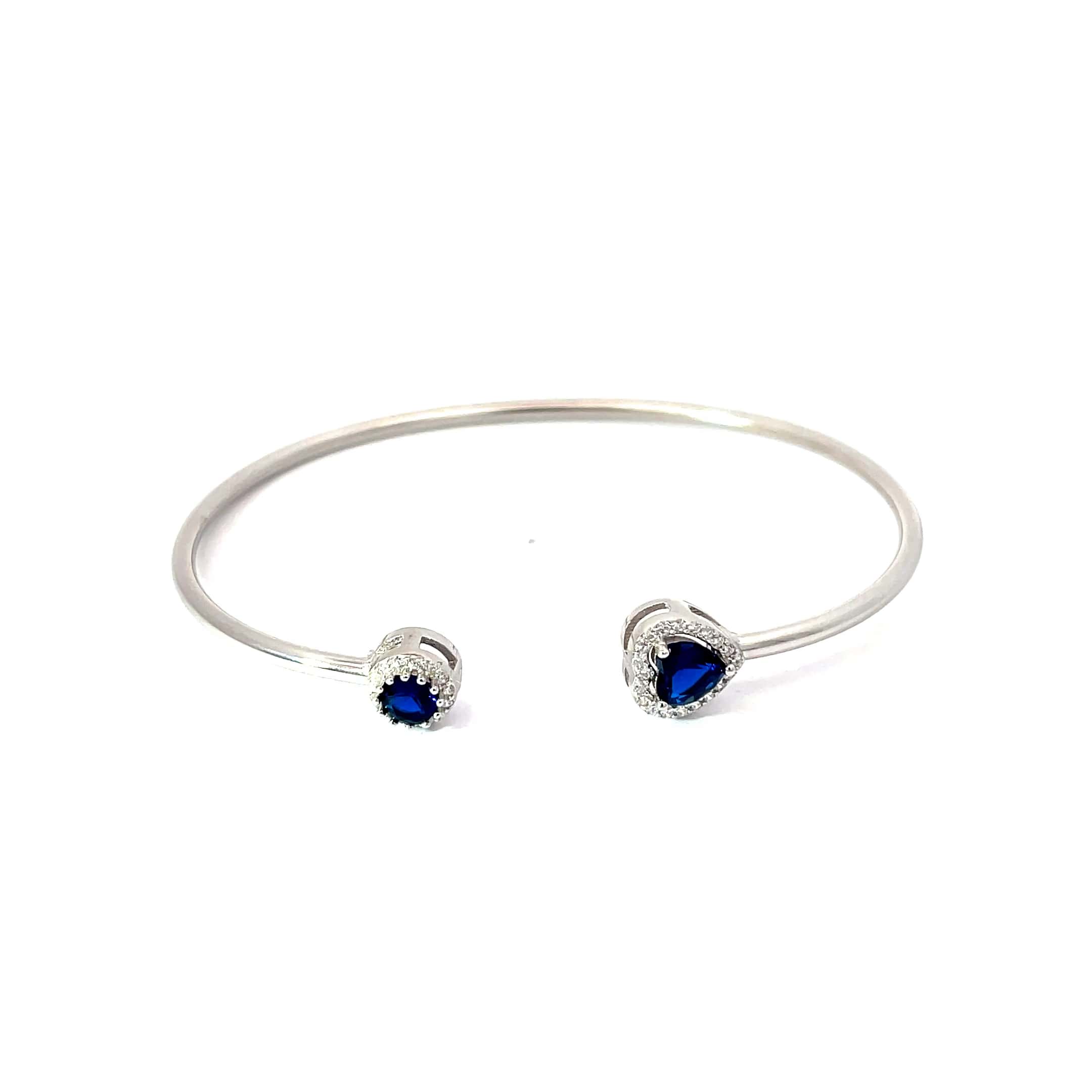 SILVER IMPERIAL BLUE CUFF