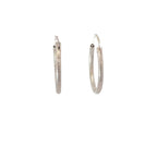 BOLD CLASSIC SILVER HOOPS