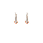 TEXTURED TWIST SILVER HOOPS