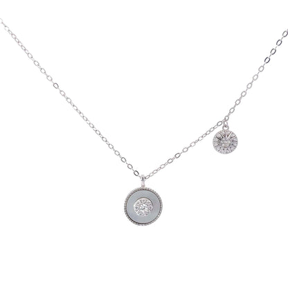 CELESTIAL MEDALLION SILVER PENDANT