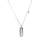 SILVER MODERN LOOP CHAIN